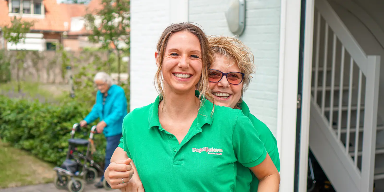 Een gezellig team is één van de voordelen die Dagelijks Leven biedt als werkgever