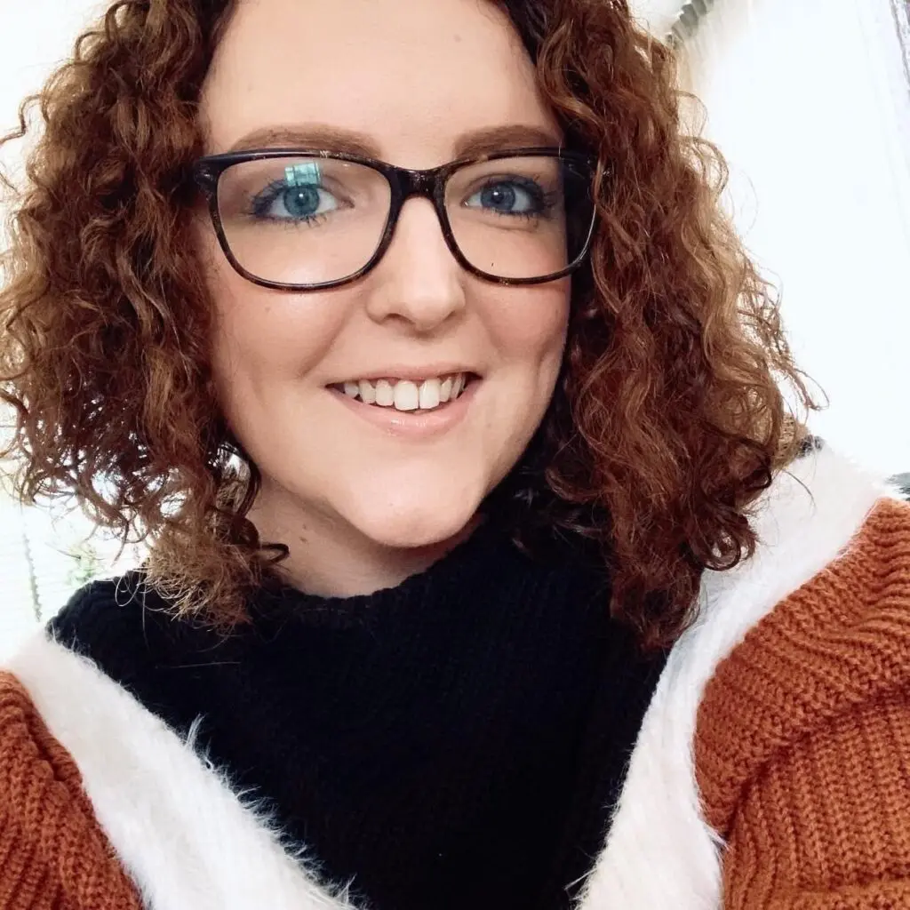 Selfie van Eline Trip die werkt als verzorgende IG bij Dagelijks Leven